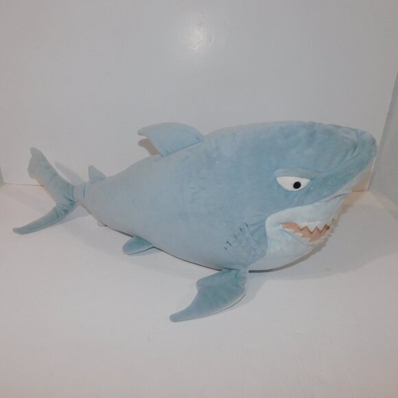 Disney Finding Nemo Large 22" plush Gray Bruce the Shark Stuffed RARE  Retired - Picture 2 of 7